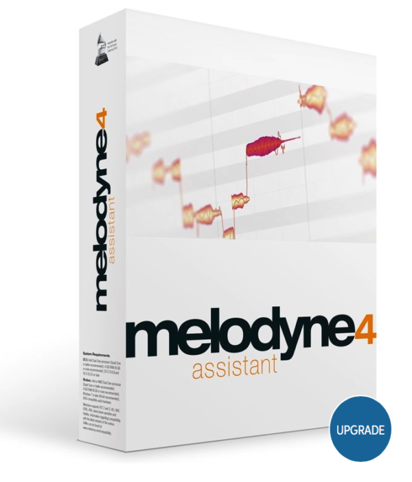Celemony Melodyne 4 assistant - Upgrade from Melodyne essential